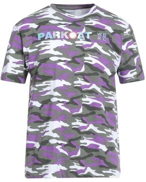 Parkoat T-Shirt Cotton - Blue
