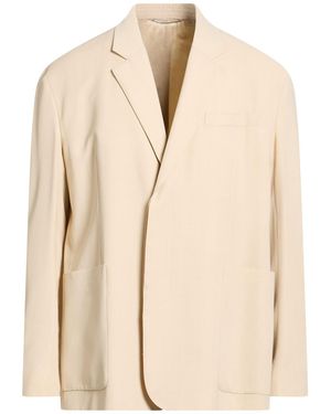 Lanvin Blazer Viscose, Wool - Natural