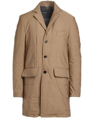 Luigi Borrelli Napoli Sand Coat Polyamide, Elastane - Natural