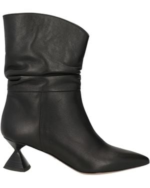 Tiffi Ankle Boots Calfskin - Black