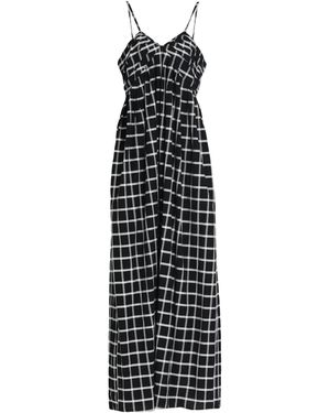 Erika Cavallini Semi Couture Vestito Lungo - Nero