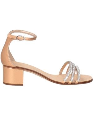 Giuseppe Zanotti Sandals Leather - Natural