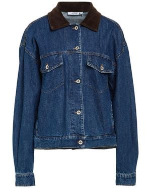Please Denim Outerwear Cotton - Blue