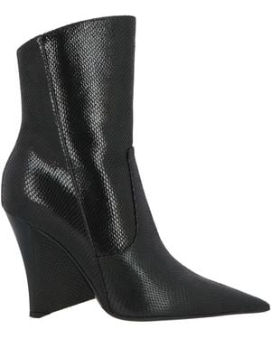 Lella Baldi Ankle Boots Leather - Black