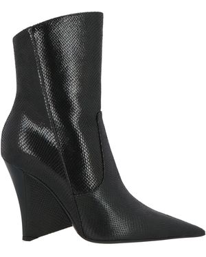 Lella Baldi Ankle Boots Leather - Black
