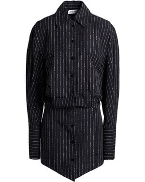 The Attico Mini Dress Cotton - Blue