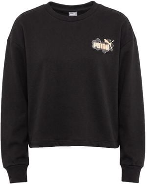 PUMA Sweatshirt Cotton, Polyester - Black