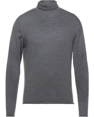Original Vintage Style Rollkragenpullover - Grau