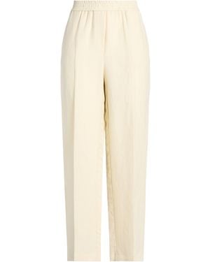 Nude Trousers Linen, Viscose - Natural