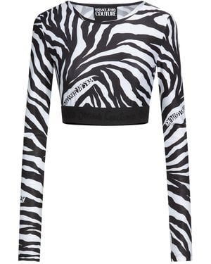 Versace Jeans Couture T-Shirt Polyamide, Elastane - Black