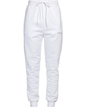 Gaelle Paris Trousers Cotton, Elastane - White