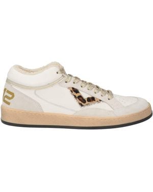 4b12 Light Sneakers Leather - White