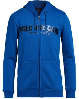 TRUE RELIGION Sweatshirt Cotton, Polyester - Blue