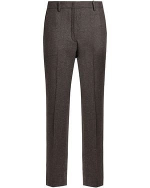 Incotex By Slowear Dark Pants Virgin Wool, Viscose, Elastane - Gray