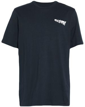 MSGM T-Shirt Cotton - Blue