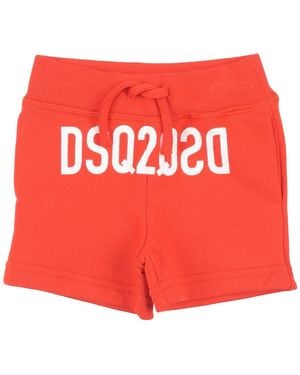 DSquared² Shorts & Bermuda Shorts Cotton, Elastane - Red