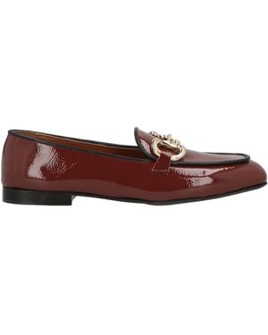 HADEL Loafers Leather - Brown