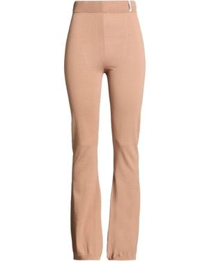 hinnominate Camel Trousers Viscose, Polyamide - Natural
