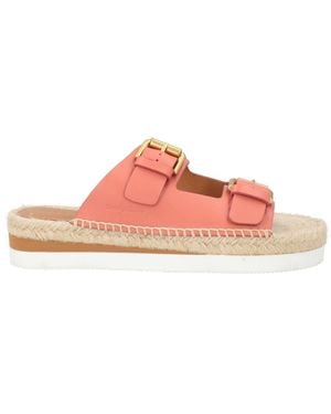 See By Chloé Espadrilles Calfskin - Pink