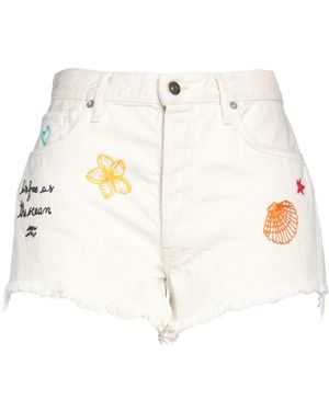 Alanui Shorts & Bermuda Shorts - White