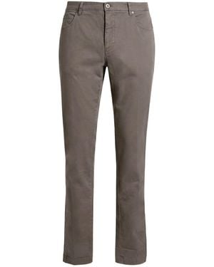 Mason's Khaki Trousers Cotton, Modal, Elastane - Grey
