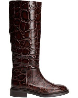 8 by YOOX Knee Boots - Brown