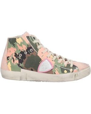 Philippe Model Prsx Sneakers Leather, Textile Fibers - Natural