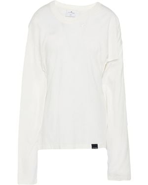 Courreges T-Shirt Cotton - White