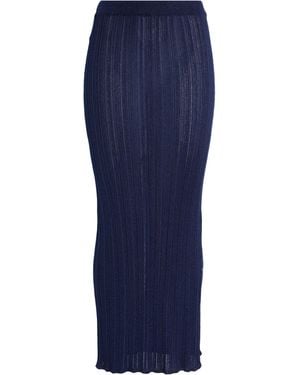 Majestic Filatures Maxi Skirt - Blue