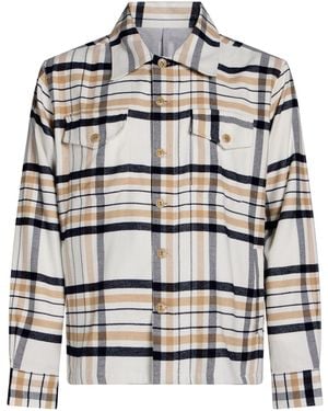Eleventy Platinum Jacket Cotton - Grey