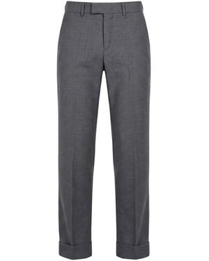 Berwich Trousers Polyester, Virgin Wool, Elastane - Grey