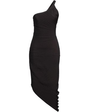 Philosophy Di Lorenzo Serafini Midi Dress Viscose, Polyamide - Black