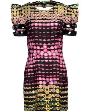 Moschino Mini Dress Silk, Polyester, Elastane, Polyurethane Resin, Glass - Pink