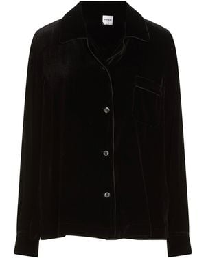 Aspesi Shirt Viscose, Silk - Black