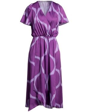 Biancoghiaccio Midi-Kleid - Lila