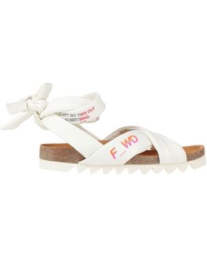 F_WD Sandalias - Blanco