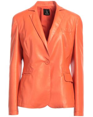 Hanita Blazer Polyester, Elastane - Orange