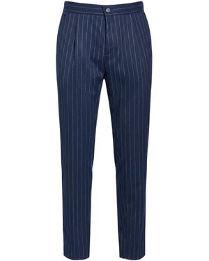 AT.P.CO Pants Polyester, Viscose, Elastane - Blue