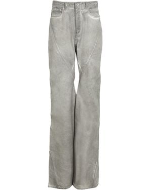 Rick Owens Jeans Cotton - Grey