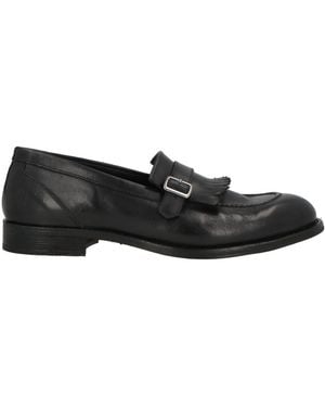 RICHARD OWE'N Loafers Leather - Black