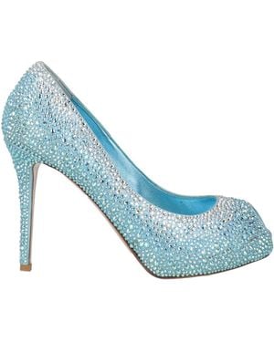 Le Silla Pumps Leather - Blue