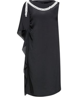 Pierantonio Gaspari Mini Dress Acetate, Silk - Black