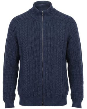 Tagliatore Strickjacke - Blau