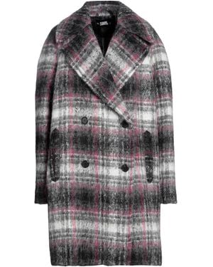 KARL LAGERFELD Coat - Gray