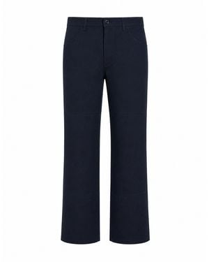 Department 5 Pants Polyester, Viscose, Polyamide - Blue