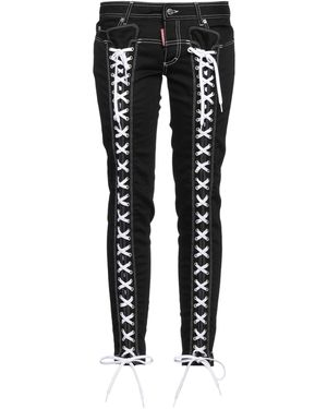 DSquared² Jeans Cotton, Elastane - Black