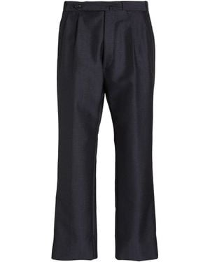 Maison Margiela Midnight Trousers Wool, Mohair Wool - Blue