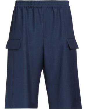 McQueen Shorts E Bermuda - Blu
