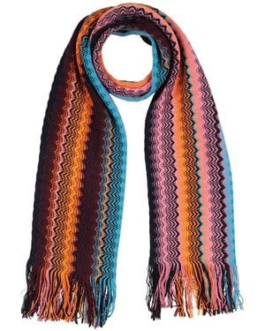 Missoni Scarf Wool, Acrylic - Orange
