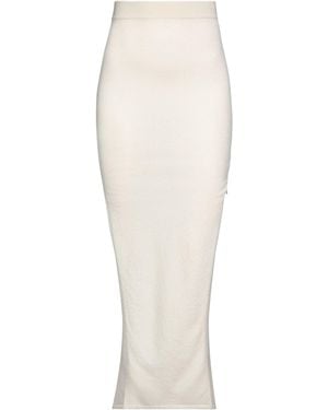 Rick Owens Long Skirt - White